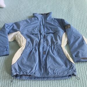 Blue and White Jacket